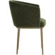 Cornella Forest Green Dining Armchair